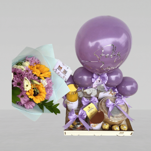 Pack Desayuno + Flores del día