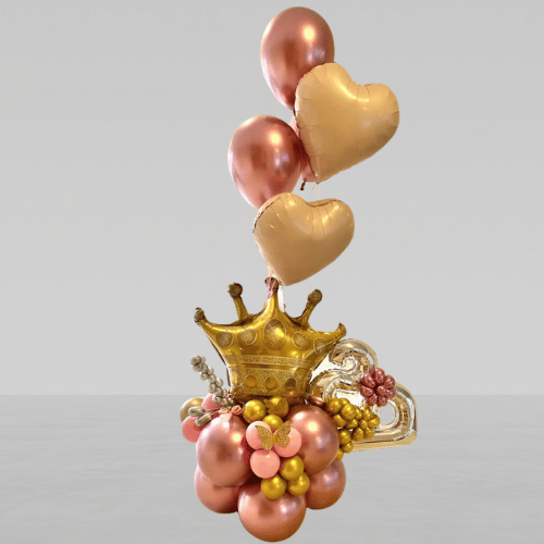 Mini balloons bouquets