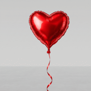Globos de corazon con helio
