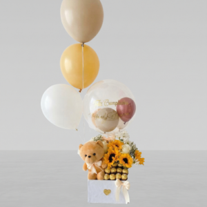 Sunflowers box